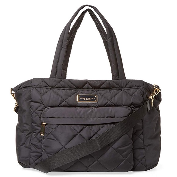 Marc Jacobs Quilted Nylon Diaper Bag/Changing Pad - Picture 1 of 3
